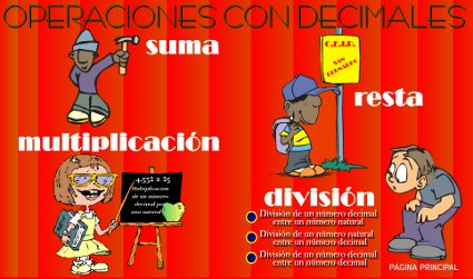 Operaciones con DECIMALES - m2r